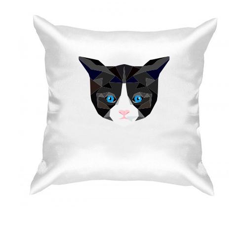 Подушка с дизайнерским котиком (2)