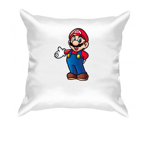 Подушка с иллюстрацией Марио