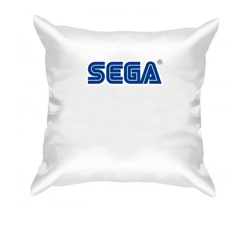 Подушка с логотипом SEGA