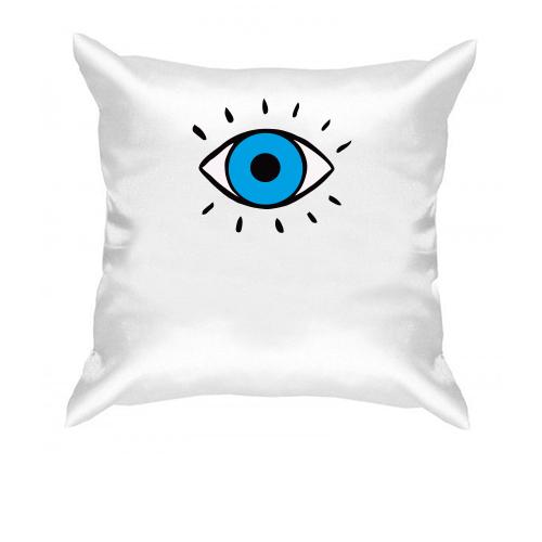 Подушка з синім оком