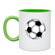 Чашка Футбольный дворовой мяч