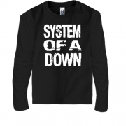 Детская футболка с длинным рукавом  "System Of A Down"