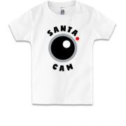 Дитяча футболка "Santa cam"