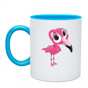 Чашка с фламинго-милахой