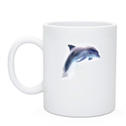 Чашка с выпрыгивающим дельфином