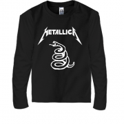 Детская футболка с длинным рукавом Metallica - The Black Album