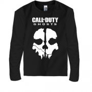 Детская футболка с длинным рукавом Call of Duty Ghosts (Skull)