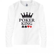 Детская футболка с длинным рукавом Poker King