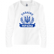 Дитячий лонгслів Ukraine - Україна