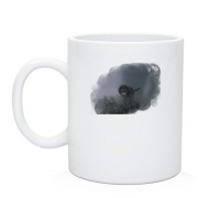 Чашка с ёжиком в тумане