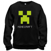 Свитшот Minecraft logo grey
