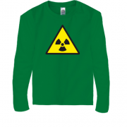 Детская футболка с длинным рукавом Леонарда Radioactive