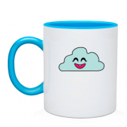 Чашка з веселою хмарою