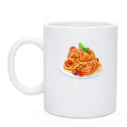 Чашка со спагетти