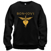 Свитшот Bon Jovi gold logo