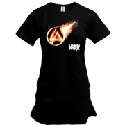 Подовжена футболка Linkin Park (комета)