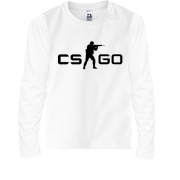 Детская футболка с длинным рукавом CS GO