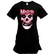 Подовжена футболка The Misfits (з кров'ю)