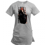 Подовжена футболка Ozzy Osbourne на троні