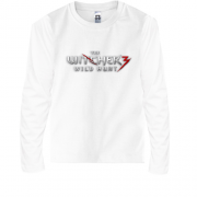 Детская футболка с длинным рукавом The Witcher 3 (logo hd)
