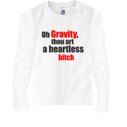 Детская футболка с длинным рукавом Gravity Шелдона