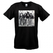 Футболки Ramones Band чб