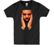 Детская футболка с Drake полигонами