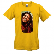 Футболка  с улыбающимся Bob Marley
