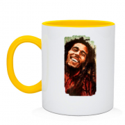 Чашка с улыбающимся Bob Marley