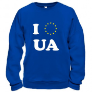 Світшот Люблю Європейську Україну
