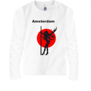 Детская футболка с длинным рукавом Амстердам 2