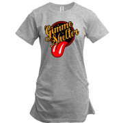 Подовжена футболка Rolling Stones Gimme Shelter