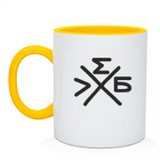 Чашка с логотипом группы "ХЛЕБ"
