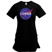 Подовжена футболка Софія (NASA Style)