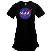 Подовжена футболка Яна (NASA Style)