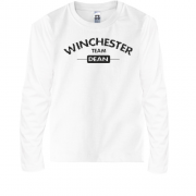 Детская футболка с длинным рукавом  "Winchester Team - Dean"