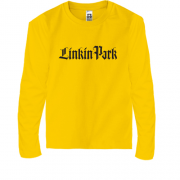 Детская футболка с длинным рукавом Linkin Park (готик)