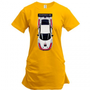 Подовжена футболка з Porsche