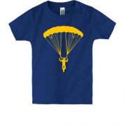 Детская футболка с парашютистом