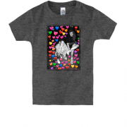 Дитяча футболка з Suicide boys і сердечками