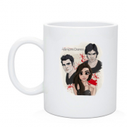 Чашка с артом Vampire Diaries