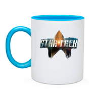 Чашка с надписью Star Trek