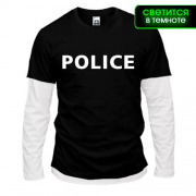 Комбинированный лонгслив POLICE (полиция)