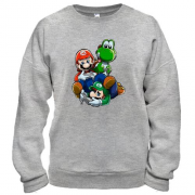 Свитшот с Марио и черепахой 2