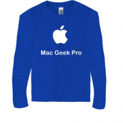 Детская футболка с длинным рукавом Mac Geek Pro