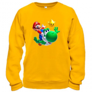 Свитшот с Марио, черепахой и звездочкой