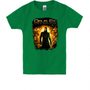 Детская футболка с постером игры Deus Ex