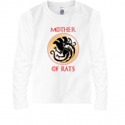 Детская футболка с длинным рукавом "Mother of rats"