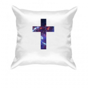 Подушка с космическим крестом