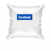 Подушка с логотипом Facebook